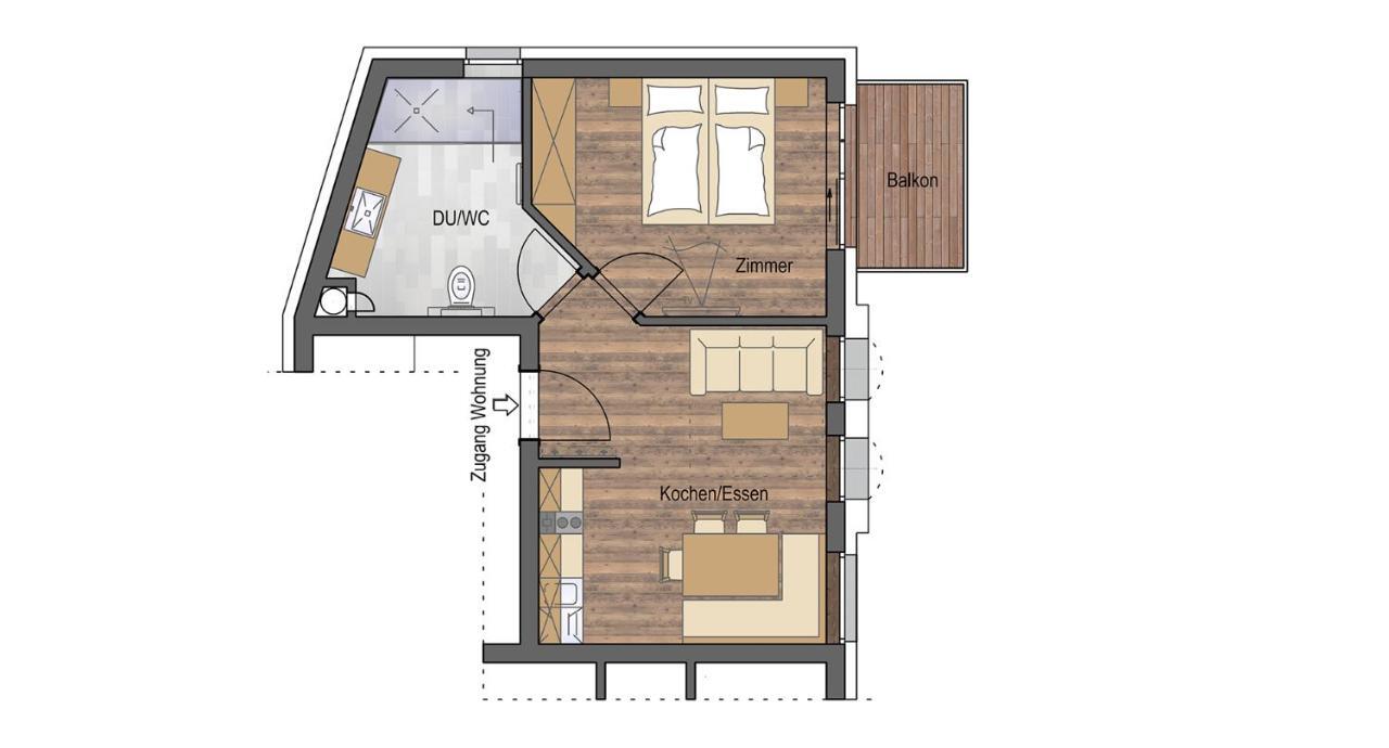 Palazi Apartments & Spa Nauders Dış mekan fotoğraf